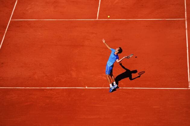 Mandatory Credit: Photo by Javier Garcia BPI Shutterstock (11988207cz) Albert Ramos-Vinolas during his first round match French Open Tennis, Day Three, Roland Garros, Paris, France - 01 Jun 2021 French Open Tennis, Day Three, Roland Garros, Paris, France - 01 Jun 2021  Copyright: xJavierxGarcia BPI Shutterstockx 11988207cz