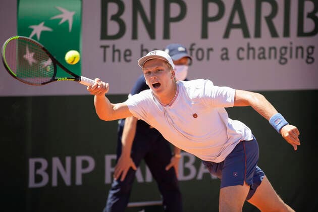 Jenson Brooksby Tennis French Open 2021 Grand Slam Roland Garros Paris France 1 June 2021 Copyright: xJuergenxHasenkopfx