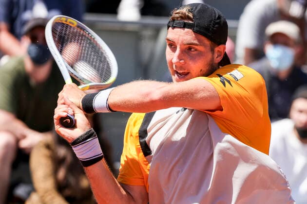 TENNIS - French Open 2021 PARIS,FRANCE,01.June.21 - TENNIS - ATP, Tennis Herren World Tour, French Open, Roland Garros, Grand Slam. Image shows Jan Lennard Struff (GER).  GEPAxpictures xPatrickxSteiner
