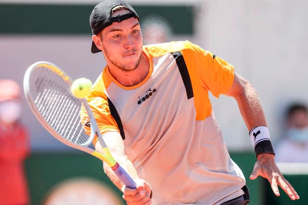 Tennis, French Open, Jan-Lennard Struff - Andrey Rublev