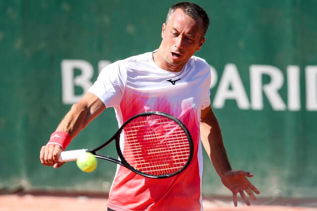 TENNIS - French Open 2021 PARIS,FRANCE,01.June.21 - TENNIS - ATP, Tennis Herren World Tour, French Open, Roland Garros, Grand Slam. Image shows Philipp Kohlschreiber (GER).  GEPAxpictures xPatrickxSteiner