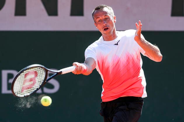 TENNIS - French Open 2021 PARIS,FRANCE,01.June.21 - TENNIS - ATP, Tennis Herren World Tour, French Open, Roland Garros, Grand Slam. Image shows Philipp Kohlschreiber (GER).  GEPAxpictures xPatrickxSteiner