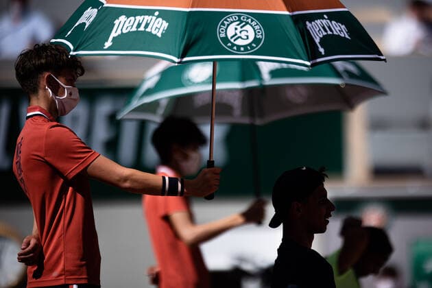 Atmosphere during the match between Rafael NADAL of Spain and Alexei POPYRIN of Australia on the first round of the French Open tennis tournament at Roland Garros in Paris, France, 1 June 2021. Roland Garros 2021 will run from 30 May to 13 June 2021.  Copyright: xAurelienxMorissardx