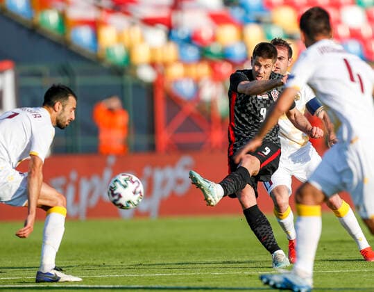 Croatia v Armenia - International Friendly, Länderspiel, Nationalmannschaft Andrej Kramaric of Croatia during friendly match between Croatia and Armania at SRC Velika Gorica Stadium, in Velika Gorica, Croatia, on June 1. SlavkoxMidzor PIXSELL