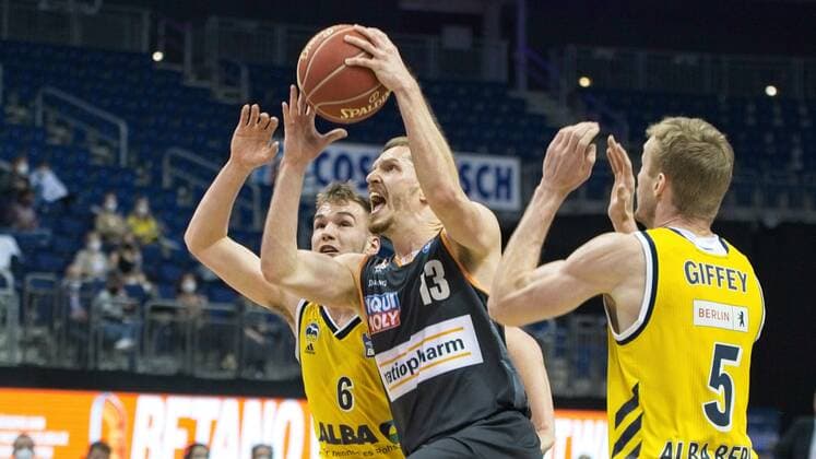 Basketball, BBL, Playoffs, Alba Berlin - ratiopharm Ulm
