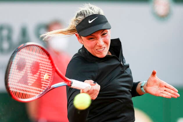 TENNIS - French Open 2021 PARIS,FRANCE,01.June.21 - TENNIS - WTA, Tennis Damen Tour, French Open, Roland Garros, Grand Slam. Image shows Donna Vekic (CRO).  GEPAxpictures xPatrickxSteiner