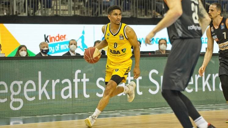 Maodo Lo Alba 0, 01 06 2021, BBL, Alba Berlin vs Ratiopharm Ulm Game 2 Semi Final, at Mercedes Benz Arena, GER, Berlin, 01 06 2021, BBL, HF, Alba vs Ratiopharm Ulm Berlin Copyright: xUwexKoch Eibner-Pressefotox EP_UKH
