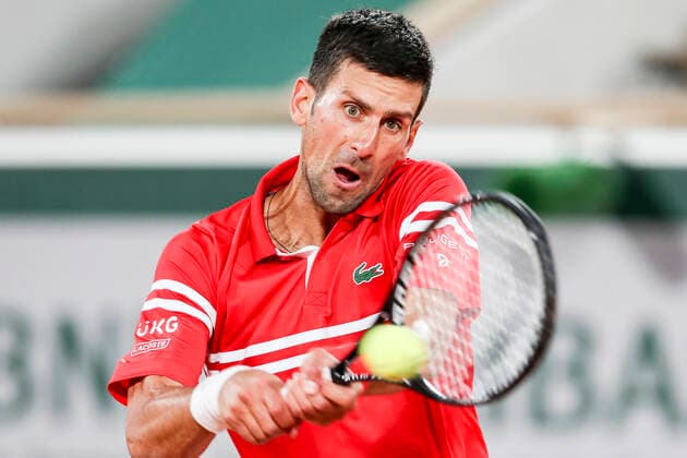 TENNIS - French Open 2021 PARIS,FRANCE,01.June.21 - TENNIS - ATP, Tennis Herren World Tour, French Open, Roland Garros, Grand Slam. Image shows Novak Djokovic (SRB).  GEPAxpictures xPatrickxSteiner