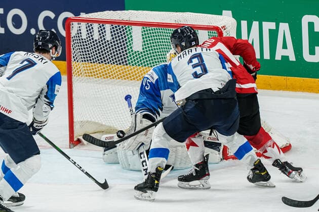World Championship, WM, Weltmeisterschaft 2021 - Canada vs Finland during World Championship 2021 - Canada vs Finland, Ice hockey, Eishockey in Riga, Latvia, June 01 2021  Copyright: xLiveMedia AndreaxRex xIPAx xLiveMediax 0