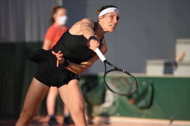 01 06 2021 Paris France, Tennis French Open Roland Garros 2021 v l ,Andrea Petkovic GER in action Copyright: Foto:xHMBxMedia