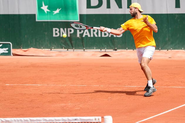 TENNIS - French Open 2021 PARIS,FRANCE,02.June.21 - TENNIS - ATP, Tennis Herren World Tour, French Open, Roland Garros, Grand Slam. Image shows Oliver Marach (AUT).  GEPAxpictures xPatrickxSteiner