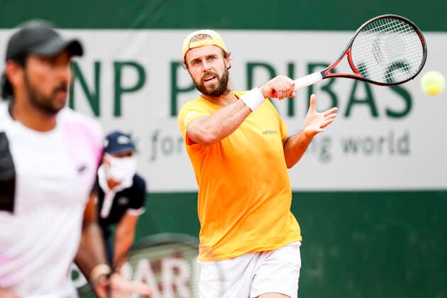 TENNIS - French Open 2021 PARIS,FRANCE,02.June.21 - TENNIS - ATP, Tennis Herren World Tour, French Open, Roland Garros, Grand Slam. Image shows Oliver Marach (AUT).  GEPAxpictures xPatrickxSteiner