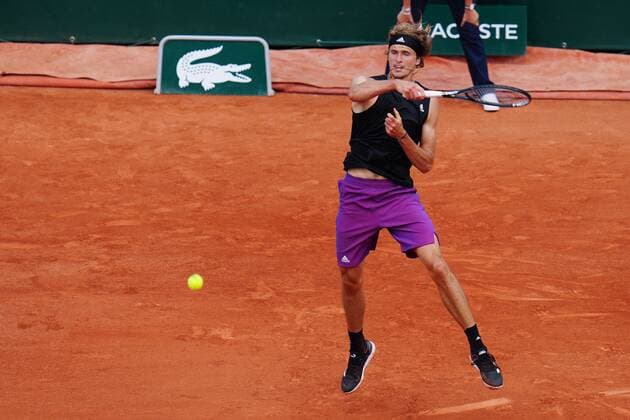 Mandatory Credit: Photo by Javier Garcia BPI Shutterstock (12000887aa) Alexander Zverev French Open Tennis, Day Four, Roland Garros, Paris, France - 02 Jun 2021 French Open Tennis, Day Four, Roland Garros, Paris, France - 02 Jun 2021  Copyright: xJavierxGarcia BPI Shutterstockx 12000887aa