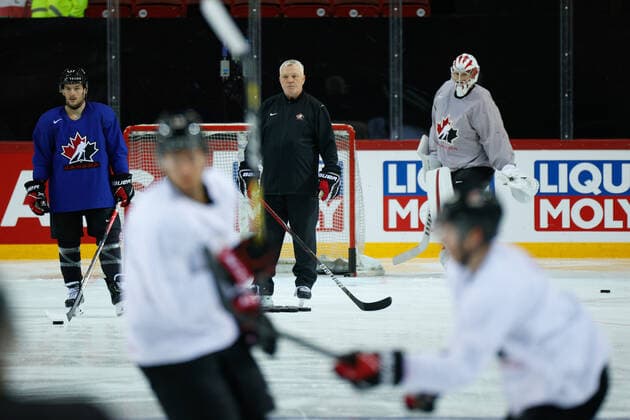 Ice Hockey, World Championship, Training National Team Canada
