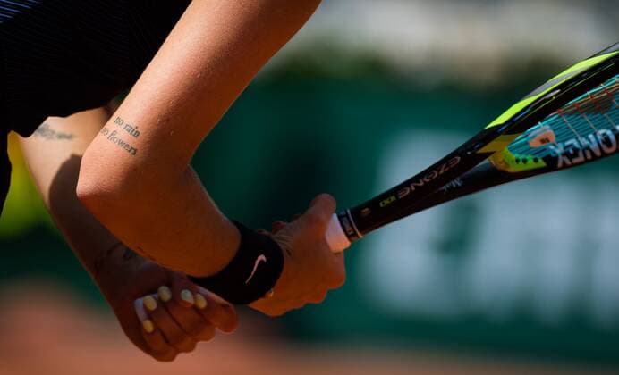 Mandatory Credit: Photo by Rob Prange Shutterstock (12000886bw) Marketa Vondrousova of the Czech Republic in action during the second round at the 2021 Roland Garros Grand Slam Tournament French Open Tennis, Day Four, Roland Garros, Paris, France - 02 Jun 2021 French Open Tennis, Day Four, Roland Garros, Paris, France - 02 Jun 2021  Copyright: xRobxPrange Shutterstockx 12000886bw