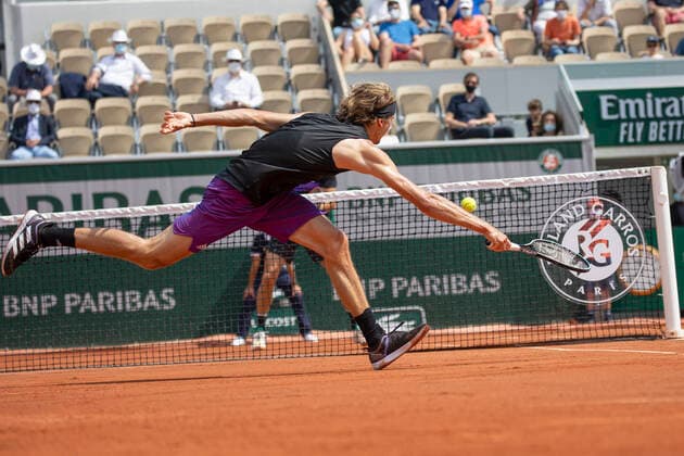 Alexander Zverev GER Tennis French Open 2021 Grand Slam Roland Garros Paris France 2 June 2021 Copyright: xJuergenxHasenkopfx
