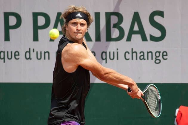 Alexander Zverev GER Tennis French Open 2021 Grand Slam Roland Garros Paris France 2 June 2021 Copyright: xJuergenxHasenkopfx