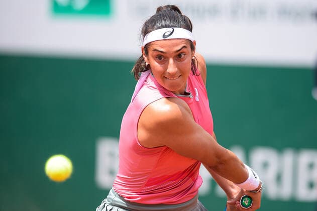 Caroline Garcia ( France ) TENNIS : Roland Garros 2021 - Internationaux de France - 02 06 2021 FedericoPestellini Panoramic 