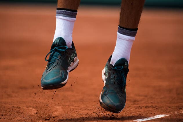 Karen Khachanov ( Russie ) - Illustration baskets TENNIS : Roland Garros 2021 - Internationaux de France - 02 06 2021 FedericoPestellini Panoramic 