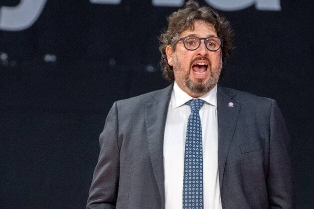 Head Coach Andrea Trinchieri FC Bayern , FC Bayern Basketball vs MHP Riesen Ludwigsburg BBL Playoffs, Semi Final, 02 06 2021 Muenchen Bayern Germany Copyright: xkolbert-press UlrichxGamelx