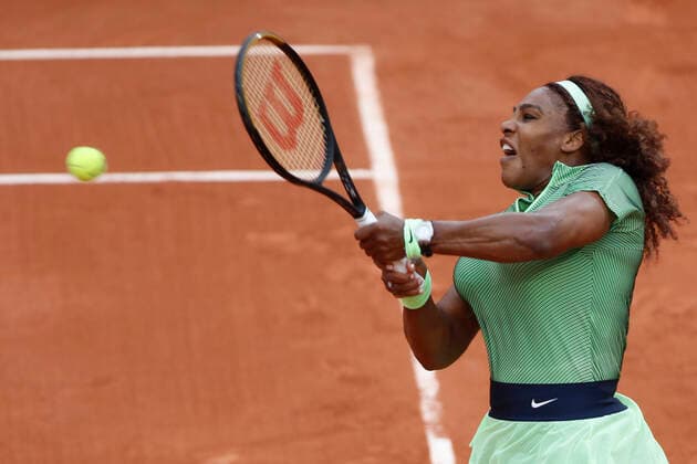 Serena Williams - Roland Garros - Second Round Serena Williams of USA plays against Mihaela Buzarnescu of Romania in the second round of the women s singles at Roland Garros on June 02, 2021 in Paris, France. Paris France taamallah-notitle210602_npIEu  Copyright: xMehdixTaamallahx