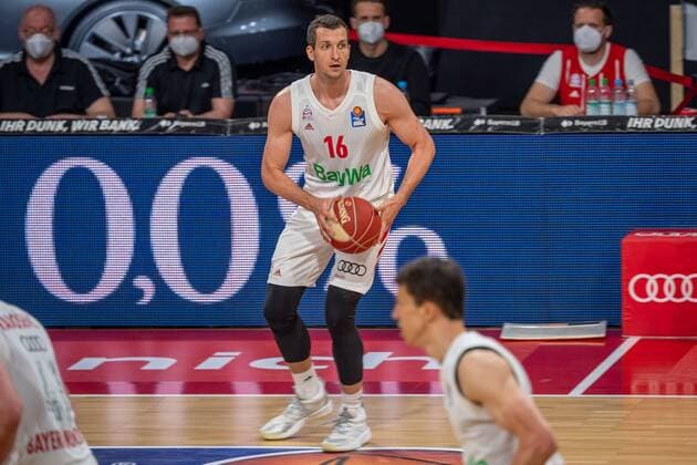 Paul Zipser 16 FC Bayern , FC Bayern Basketball vs MHP Riesen Ludwigsburg BBL Playoffs, Semifinals, 02 06 2021 Munich Bavaria Germany Copyright: xkolbert-press UlrichxGamelx