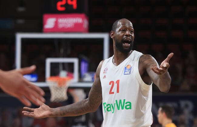 02 06 2021, BBL, FC Bayern Basket vs Ludwigsburg, Audi Dome, Munich , in picture James Gist FCB Basketball