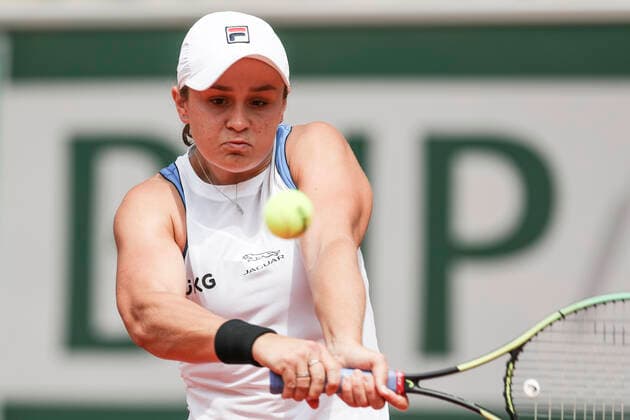 TENNIS - French Open 2021 PARIS,FRANCE,03.June.21 - TENNIS - WTA, Tennis Damen Tour, French Open, Roland Garros, Grand Slam. Image shows Ashleigh Barty (AUS).  GEPAxpictures xPatrickxSteiner