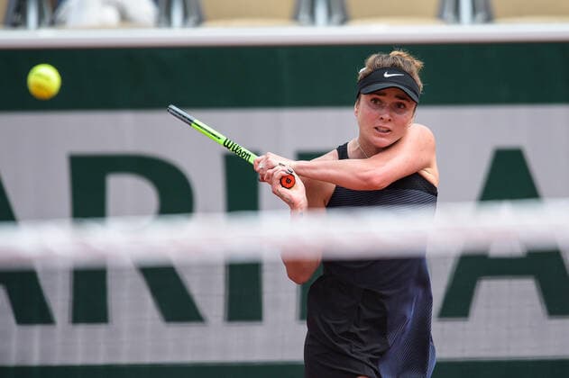 Elina Svitolina ( Ukraine ) TENNIS : Roland Garros 2021 - Internationaux de France - 03 06 2021 FedericoPestellini Panoramic 