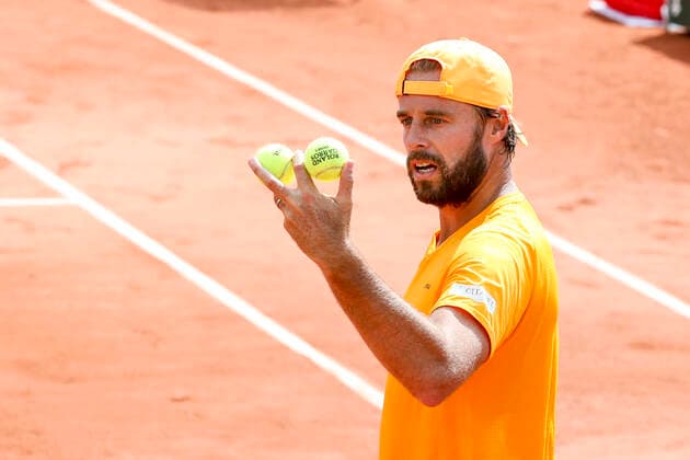 TENNIS - French Open 2021 PARIS,FRANCE,03.June.21 - TENNIS - ATP, Tennis Herren World Tour, French Open, Roland Garros, Grand Slam. Image shows Oliver Marach (AUT).  GEPAxpictures xPatrickxSteiner