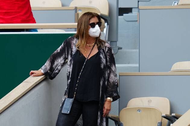 Mandatory Credit: Photo by Javier Garcia BPI Shutterstock (12010909ip) Mirka Federer watches Roger Federer in second round action French Open Tennis, Day Five, Roland Garros, Paris, France - 03 Jun 2021 French Open Tennis, Day Five, Roland Garros, Paris, France - 03 Jun 2021  Copyright: xJavierxGarcia BPI Shutterstockx 12010909ip