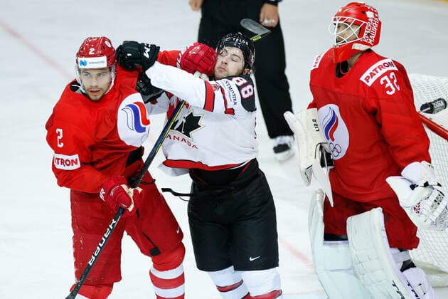 Ice hockey, World Cup, Russia - Canada