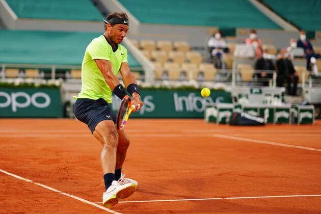 Mandatory Credit: Photo by Javier Garcia BPI Shutterstock (12010909kr) Rafael Nadal in action during the second round French Open Tennis, Day Five, Roland Garros, Paris, France - 03 Jun 2021 French Open Tennis, Day Five, Roland Garros, Paris, France - 03 Jun 2021  Copyright: xJavierxGarcia BPI Shutterstockx 12010909kr