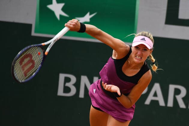 Tennis : Roland Garros 2021 - France - Kristina Mladenovic - France Tennis : Roland Garros 2021 - France - 03 06 2021 chryslenecaillaud Panoramic 