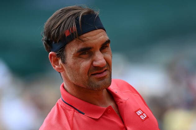 Tennis : Roland Garros 2021 - France - Roger Federer - Suisse Tennis : Roland Garros 2021 - France - 03 06 2021 chryslenecaillaud Panoramic 