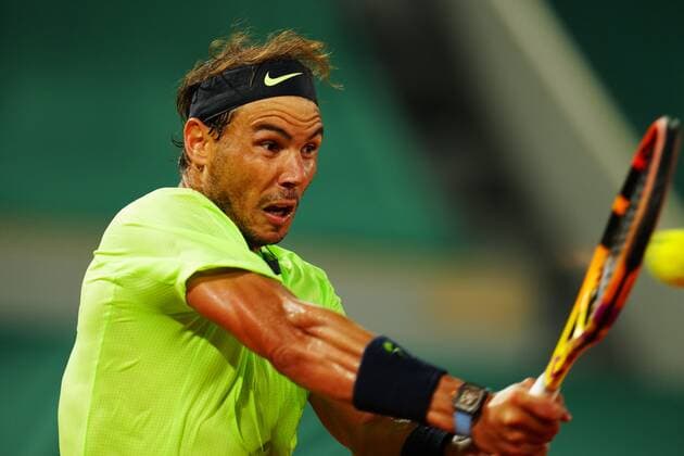 Mandatory Credit: Photo by Javier Garcia BPI Shutterstock (12010909mt) Rafael Nadal in action during the second round French Open Tennis, Day Five, Roland Garros, Paris, France - 03 Jun 2021 French Open Tennis, Day Five, Roland Garros, Paris, France - 03 Jun 2021  Copyright: xJavierxGarcia BPI Shutterstockx 12010909mt