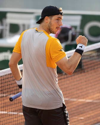 Jan Lennard Struff GER cheers after the victory,jubilation,joy,emotion Copyright: xJuergenxHasenkopfx