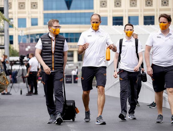 Andreas Seidl GER, McLaren F1 Team , F1 Grand Prix of Azerbaijan at Baku City Circuit on June 4, 2021 in Baku, Azerbaijan Photo by HOCH ZWEI Baku Azerbaijan