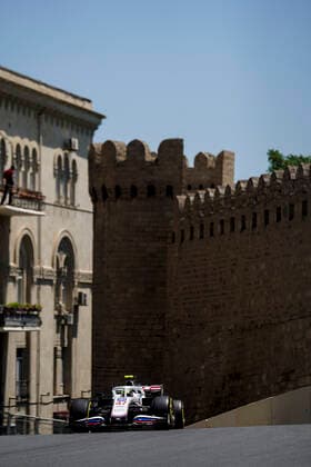 June 4, 2021, Baku, Azerbaijan: MICK SCHUMACHER of Germany and Haas F1 Team drives during the first free practice session of the 2021 FIA Formula 1 Azerbaijan Grand Prix at Baku City Circuit in Baku, Azerbaijan. Baku Azerbaijan - ZUMAg147 20210604_zap_g147_031 Copyright: xJamesxGasperottix