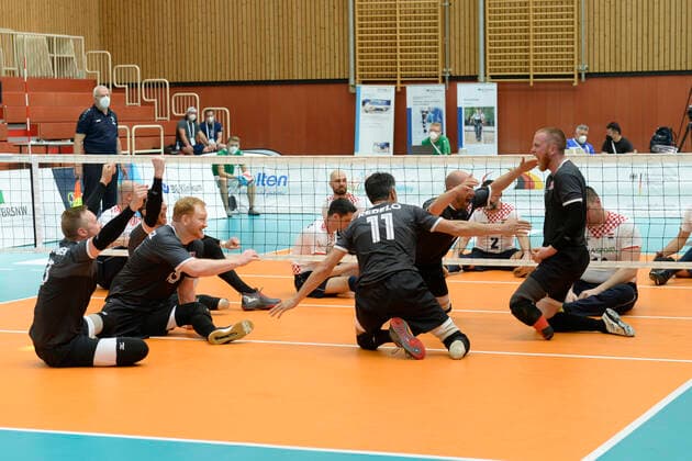 Impressions Day 4 Canada Croatia Tokyo Qualification Sitting Volleyball Duisburg 2021 Day 4 Canada Croatia Tokyo Qualification Sitting Volleyball Duisburg 2021 From 01 to 05 June 2021 six international Sitting Volleyball national teams will fight for the qualification for the Paralympics 2021 in Tokyo Only the winner of the tournament will get the right to start Duisburg Sportschule Duisburg Wedau Nordrhein Westfalen Deutschland