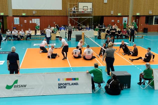Impressions Day 4 Canada Croatia Tokyo Qualification Sitting Volleyball Duisburg 2021 Day 4 Canada Croatia Tokyo Qualification Sitting Volleyball Duisburg 2021 From 01 to 05 June 2021 six international Sitting Volleyball national teams will fight for the qualification for the Paralympics 2021 in Tokyo Only the winner of the tournament will get the right to start Duisburg Sportschule Duisburg Wedau Nordrhein Westfalen Deutschland