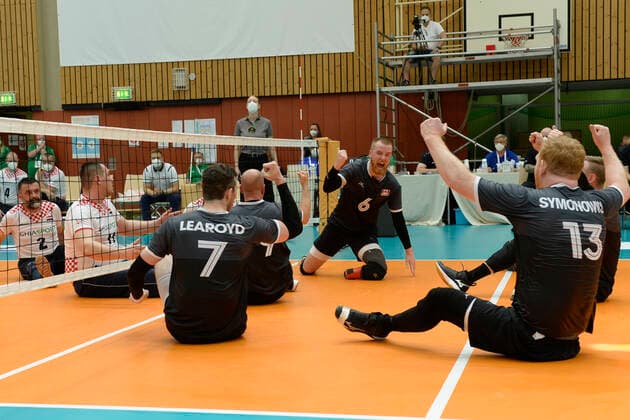 Impressions Day 4 Canada Croatia Tokyo Qualification Sitting Volleyball Duisburg 2021 Day 4 Canada Croatia Tokyo Qualification Sitting Volleyball Duisburg 2021 From 01 to 05 June 2021 six international Sitting Volleyball national teams will fight for the qualification for the Paralympics 2021 in Tokyo Only the winner of the tournament will get the right to start Duisburg Sportschule Duisburg Wedau Nordrhein Westfalen Deutschland