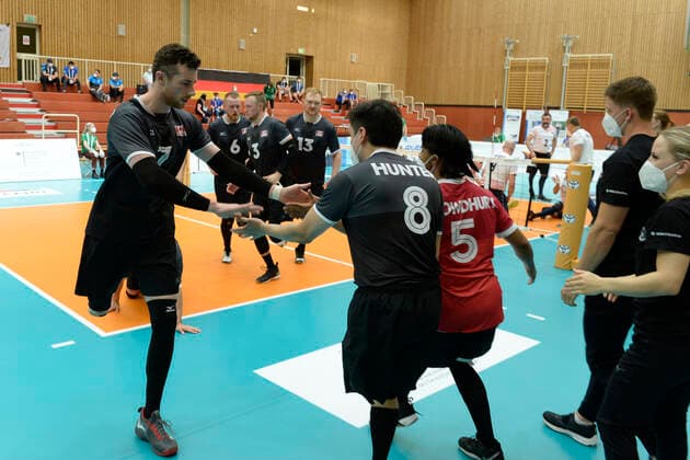 Impressions Day 4 Canada Croatia Tokyo Qualification Sitting Volleyball Duisburg 2021 Day 4 Canada Croatia Tokyo Qualification Sitting Volleyball Duisburg 2021 From 01 to 05 June 2021 six international Sitting Volleyball national teams will fight for the qualification for the Paralympics 2021 in Tokyo Only the winner of the tournament will get the right to start Duisburg Sportschule Duisburg Wedau Nordrhein Westfalen Deutschland