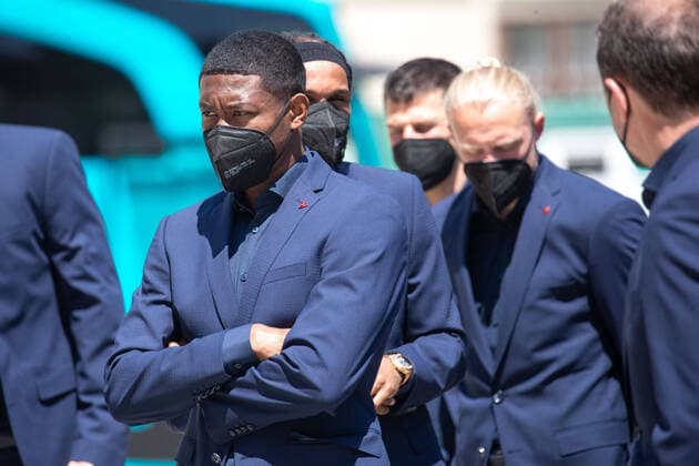 SOCCER - UEFA EURO, EM, Europameisterschaft,Fussball 2020, preview VIENNA,AUSTRIA,04.JUN.21 - SOCCER - UEFA European Championship, EM, Europameisterschaft preview, OEFB international match, Länderspiel, Nationalmannschaft farewell team AUT. Image shows David Alaba (AUT).  GEPAxpictures xMichaelxMeindl