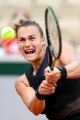 TENNIS - French Open 2021 PARIS,FRANCE,04.June.21 - TENNIS - WTA, Tennis Damen Tour, French Open, Roland Garros, Grand Slam. Image shows Aryna Sabalenka (BLR).  GEPAxpictures xPatrickxSteiner