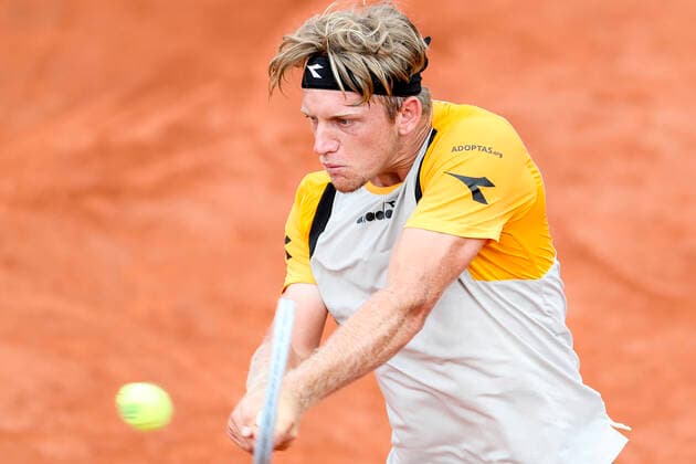 TENNIS - French Open 2021 PARIS,FRANCE,04.June.21 - TENNIS - ATP, Tennis Herren World Tour, French Open, Roland Garros, Grand Slam. Image shows Alejandro Davidovich Fokina (ESP).  GEPAxpictures xPatrickxSteiner