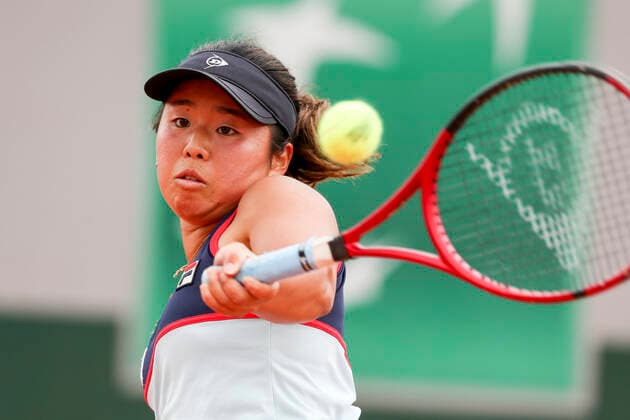 TENNIS - French Open 2021 PARIS,FRANCE,04.June.21 - TENNIS - WTA, Tennis Damen Tour, French Open, Roland Garros, Grand Slam. Image shows Yui Kamiji (JPN).  GEPAxpictures xPatrickxSteiner