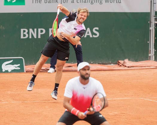 Kevin Krawietz Horia Tecau, Mens Doubles Tennis French Open 2021 Grand Slam Roland Garros Paris France 4 June 2021 Copyright: xJuergenxHasenkopfx