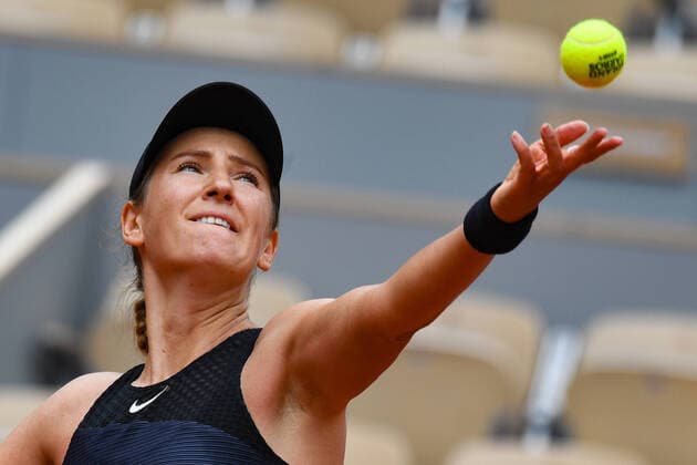 Tennis : Roland Garros 2021 - France - Vittoria Azarenka - Bielorussie Tennis : Roland Garros 2021 - France - 04 06 2021 chryslenecaillaud Panoramic 