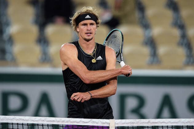 Alexander Zverev ( Allemagne ) - TENNIS : Roland Garros 2021 - Internationaux de France - 04 06 2021 FedericoPestellini Panoramic 